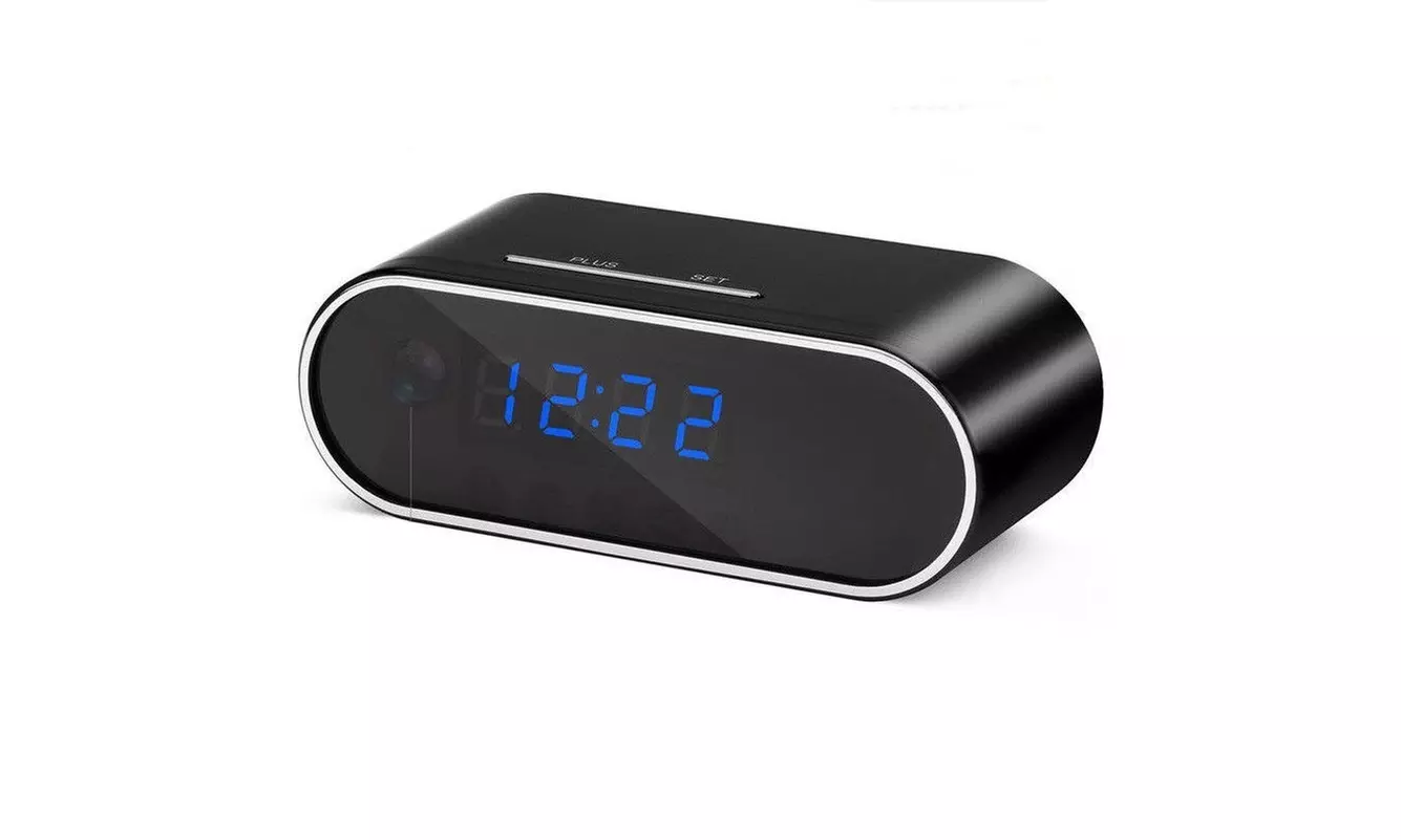 WiFi HD 1080P Surveillance Alarm Clock Motion Detection Security Camera - Second Medium