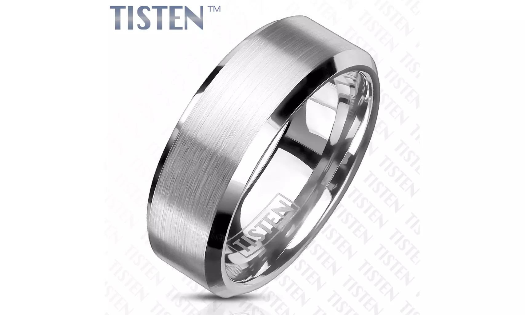 Tungsten And Titanium Comfort Fit Band