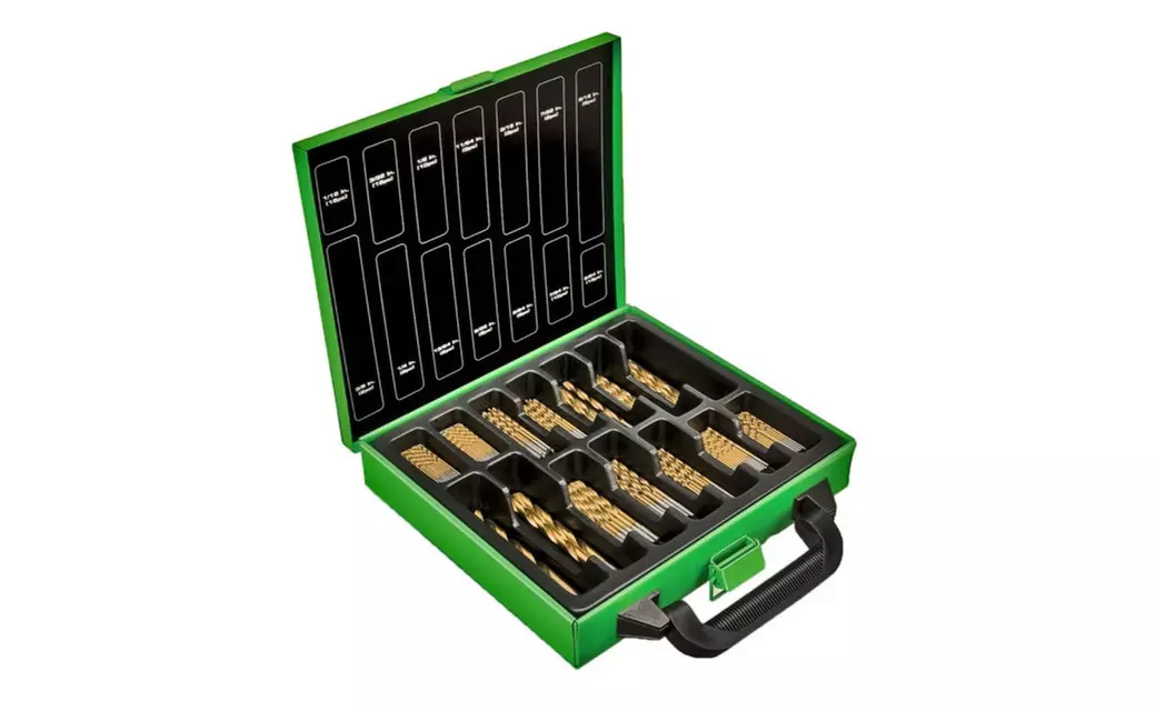 Kawasaki 841372 Drill Bit Set with Metal Case, 88 Pieces - Primary Image