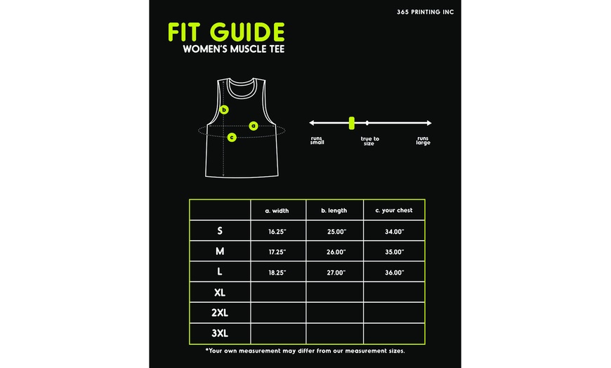 Image 3: 365 Printing Mermaid Gang Womens Black Funny Saying Muscle Top Cute Summer Gift