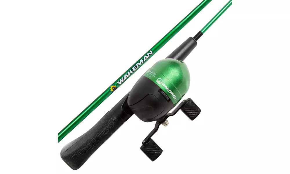 Fishing Rod and Reel Combo w/ Tackle Set, Spincast Fishing Pole, Great for Kids - Primary Image
