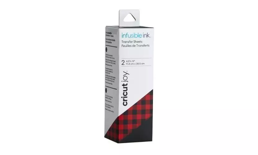 Cricut Joy 4.5 x 12 Inches Infusible Ink Transfer Sheets (Buffalo Check Pattern) - Primary Image