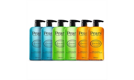 6 Pack - Pears Body Wash Set (500ml Each) 6pk (500ml) Multi-color