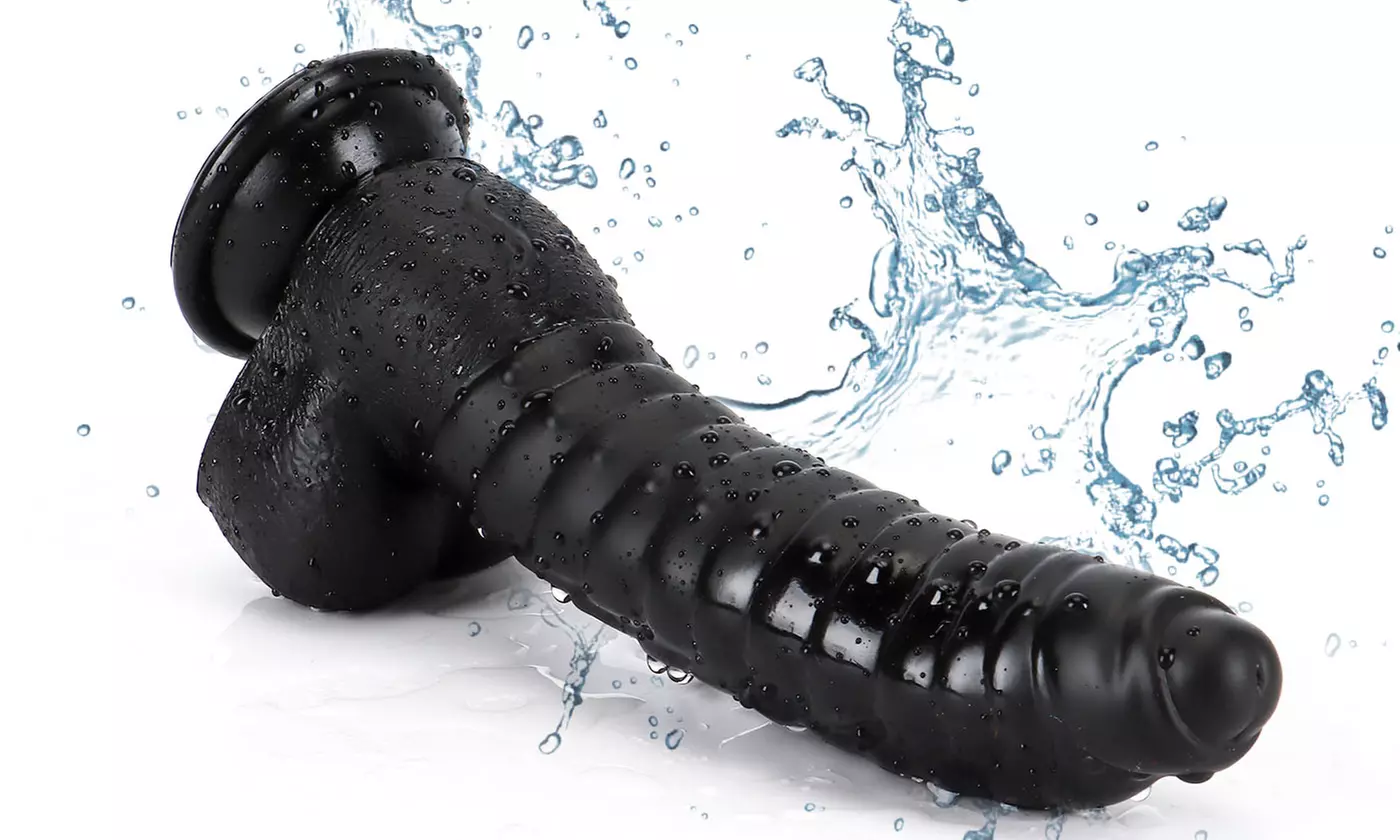 7 inch Realistic Flesh Dragon Dildo Silicone G-Spot Sex Toy Anal Plug - Primary Image