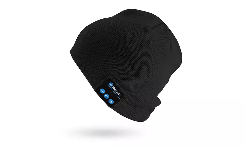 Beanie with Built In Wireless Bluetooth Headphones