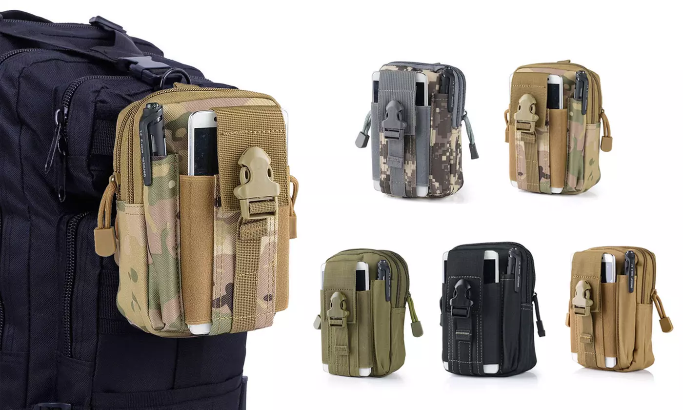 Tactical Pouch Belt Waist Pack Bag Military Waist Phone Pocket