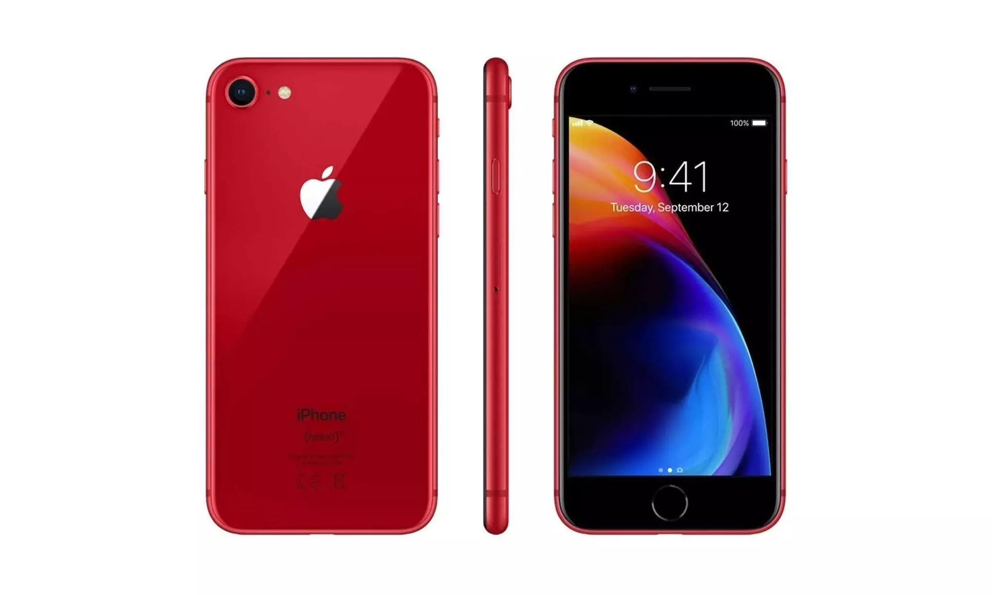 Apple iPhone 8 64GB 4.7" VerizonUnlocked,Red (A Grade) - Primary Image