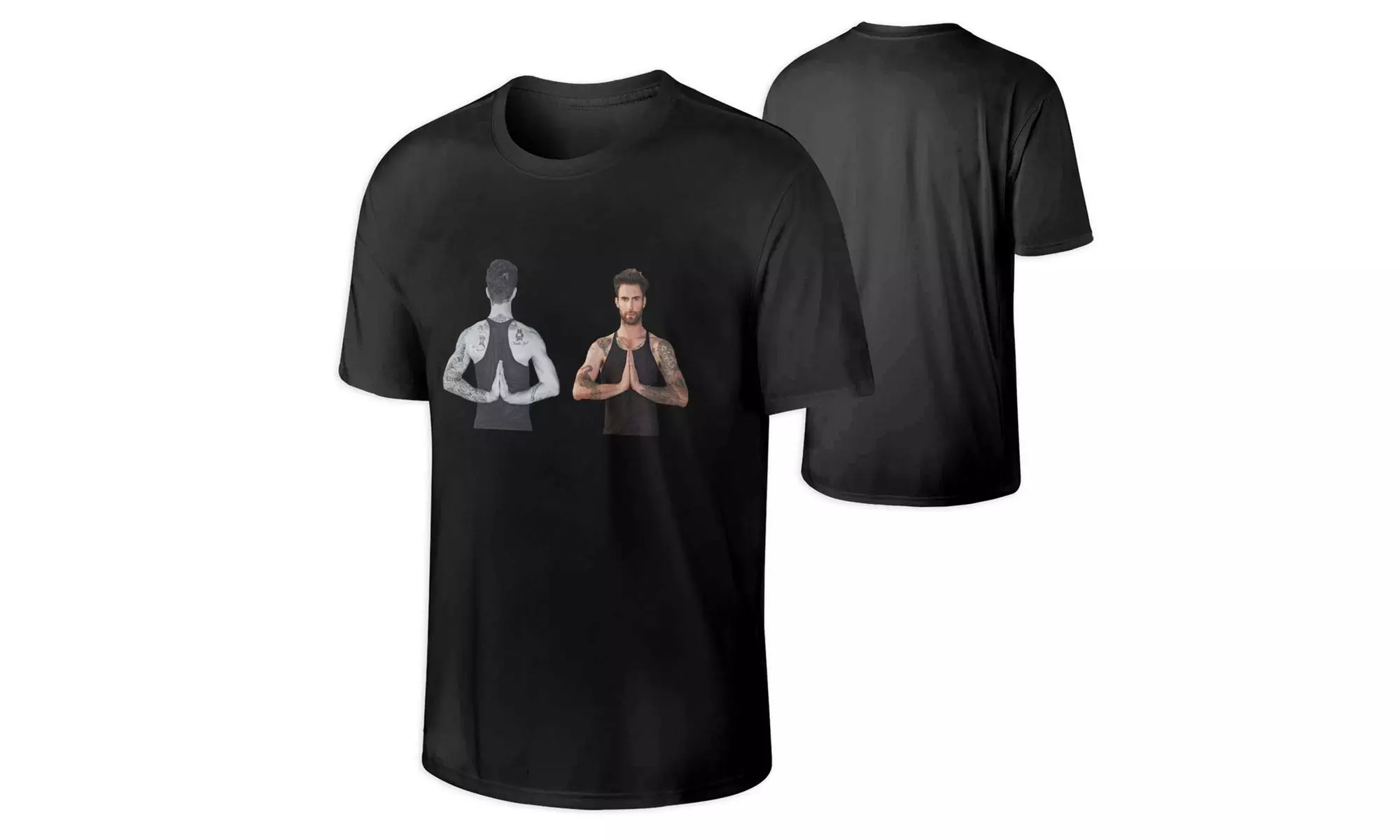 Men Adam Levine Music Band Breathable Cotton T Shirt Gift - Primary Image
