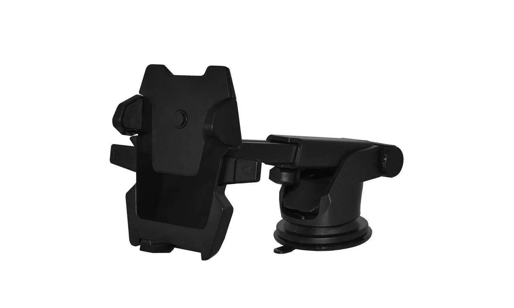 Long Telescopic Arm Universal Sticky Suction Mount for Smartphones - Black - Second Medium