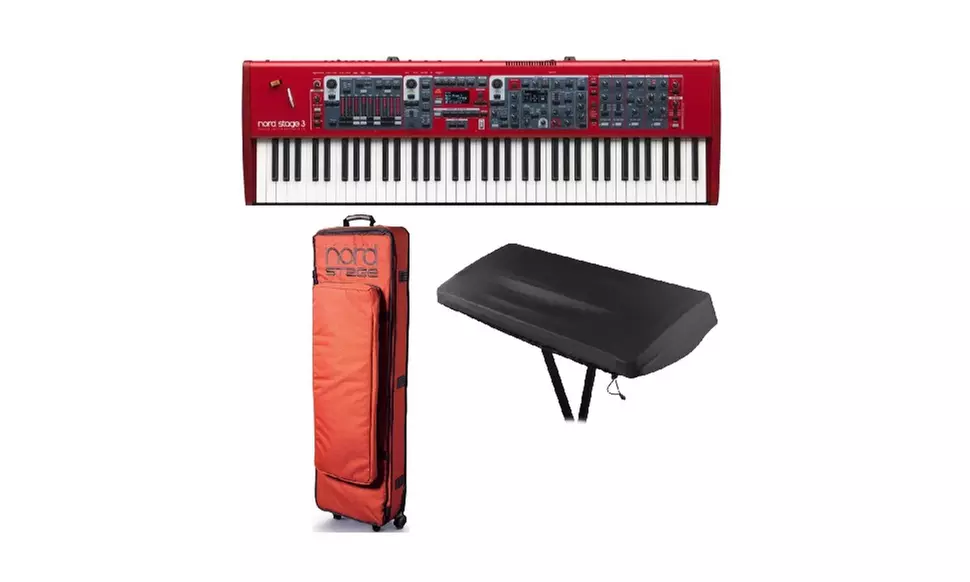 Nord Stage 3 HP76 76-Key Hammer-Action Keyboard Bundle with Nord Soft Case - Primary Image