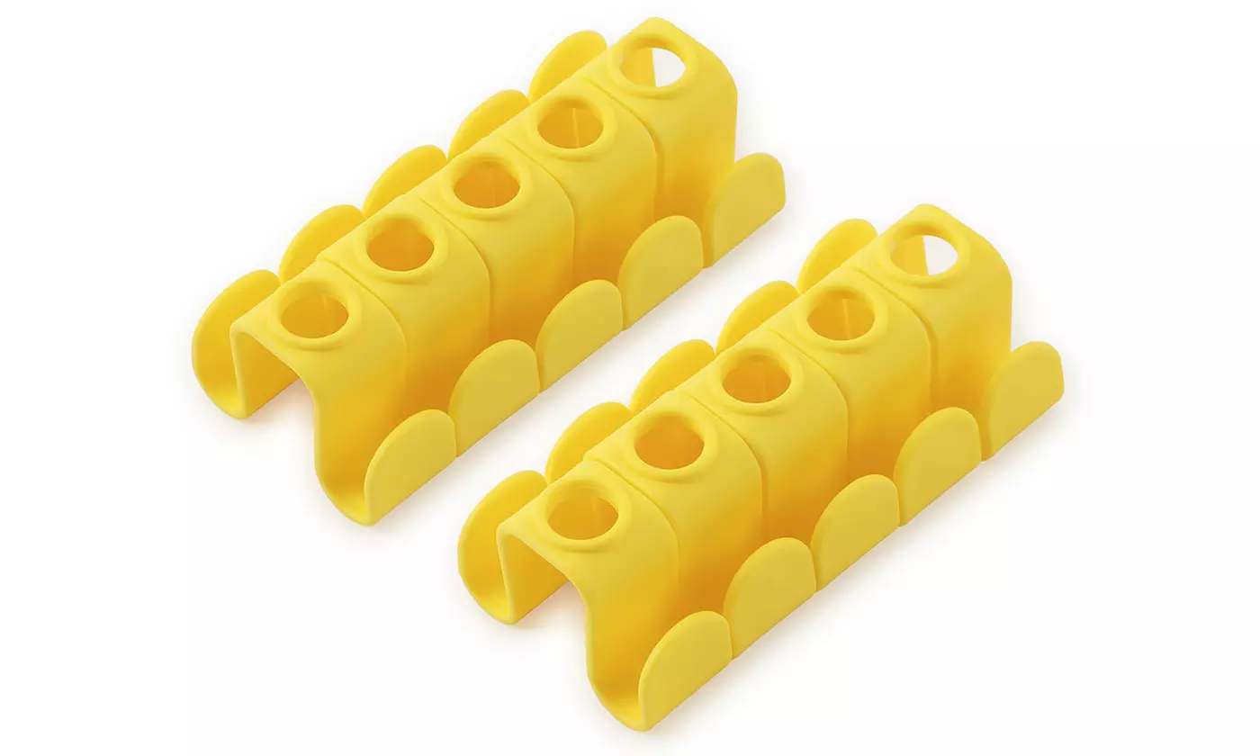 Double-Sided Clothes Hanger Connector Organizer Hooks Extender Clips 