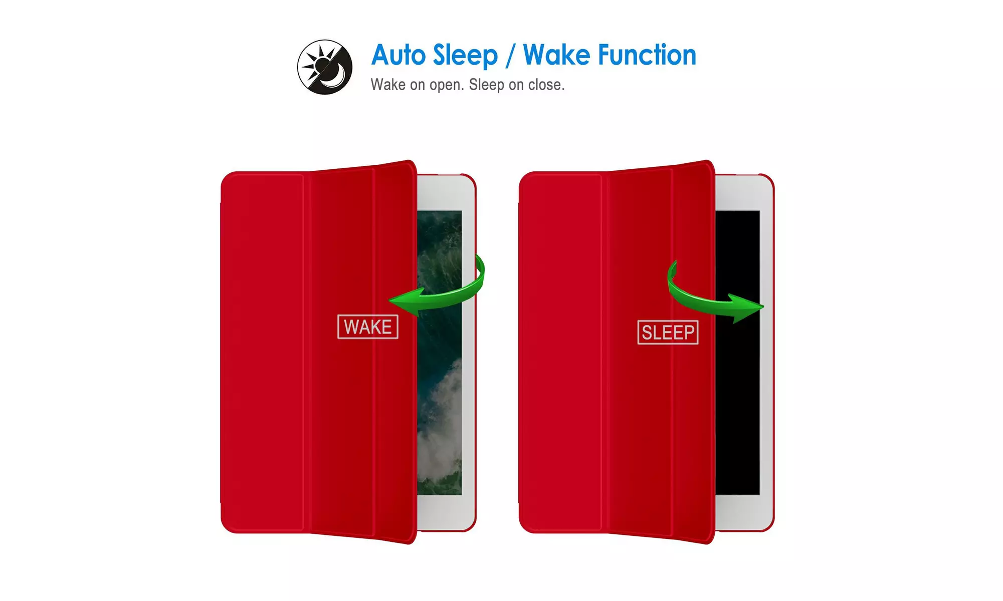 JETech Case for Apple iPad Mini 1 2 3, Hard Back Shell Soft-Touch Stand Cover