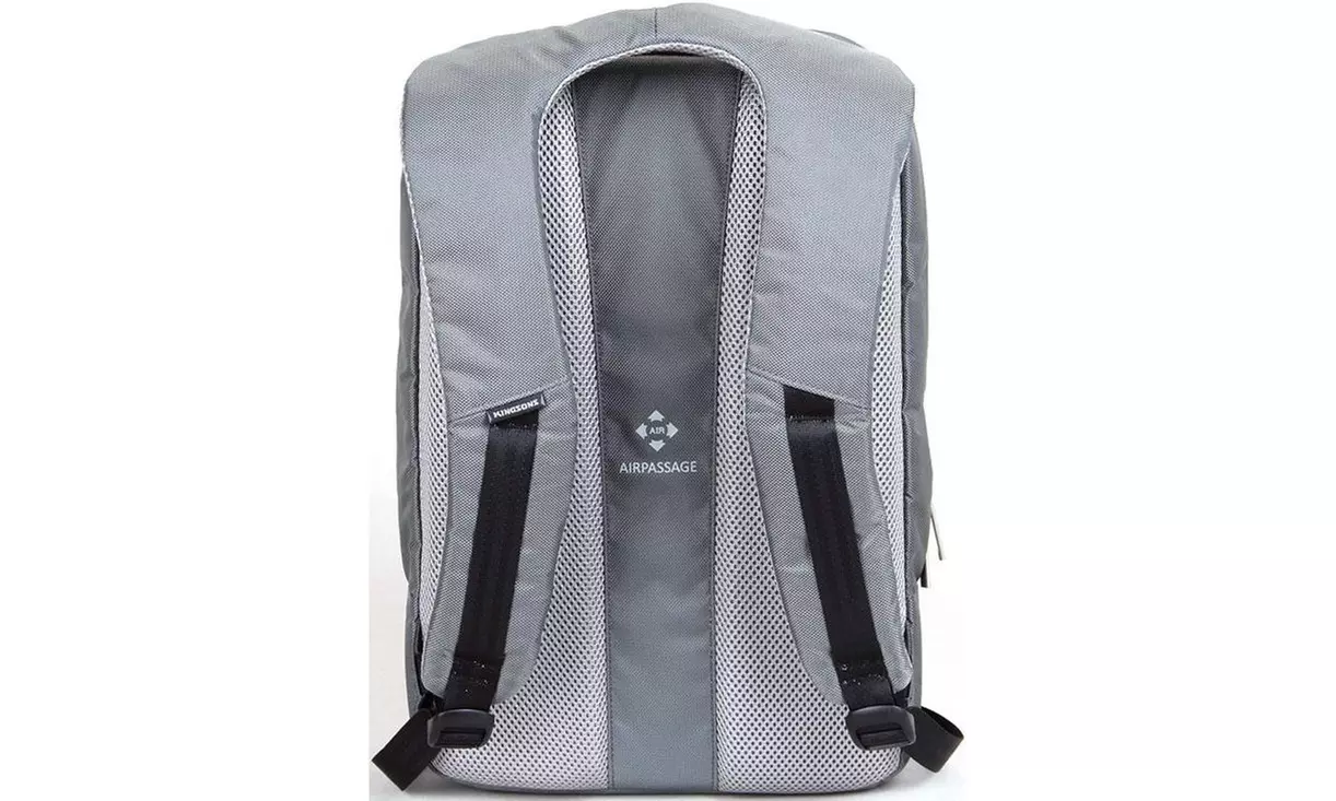 Kingsons Evolution Series 15.6 inch Laptop Backpack - (Grey) - Second Medium