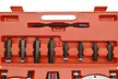  14PCS Bearing Puller Separator Set 2"/3" Splitters Long Jaw Pulley Removal Kit  - Second Medium