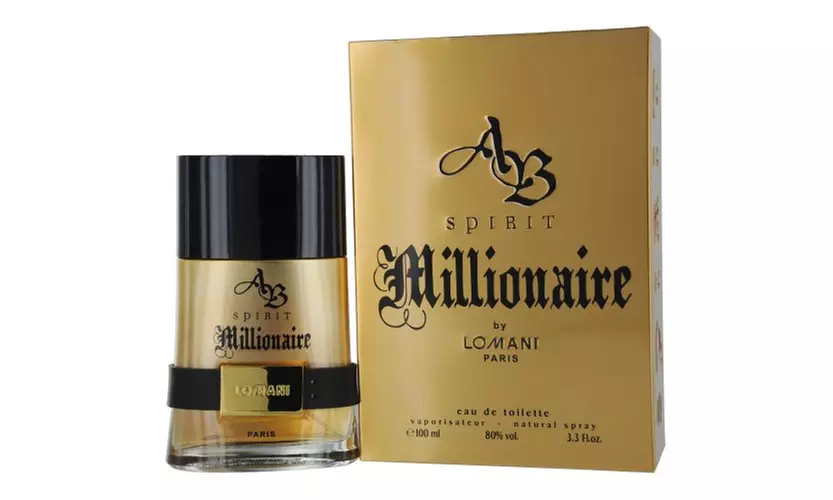 Spirit Millionaire By Lomani 3.4 Oz Edt Spray New In Box For Men - Primary Image