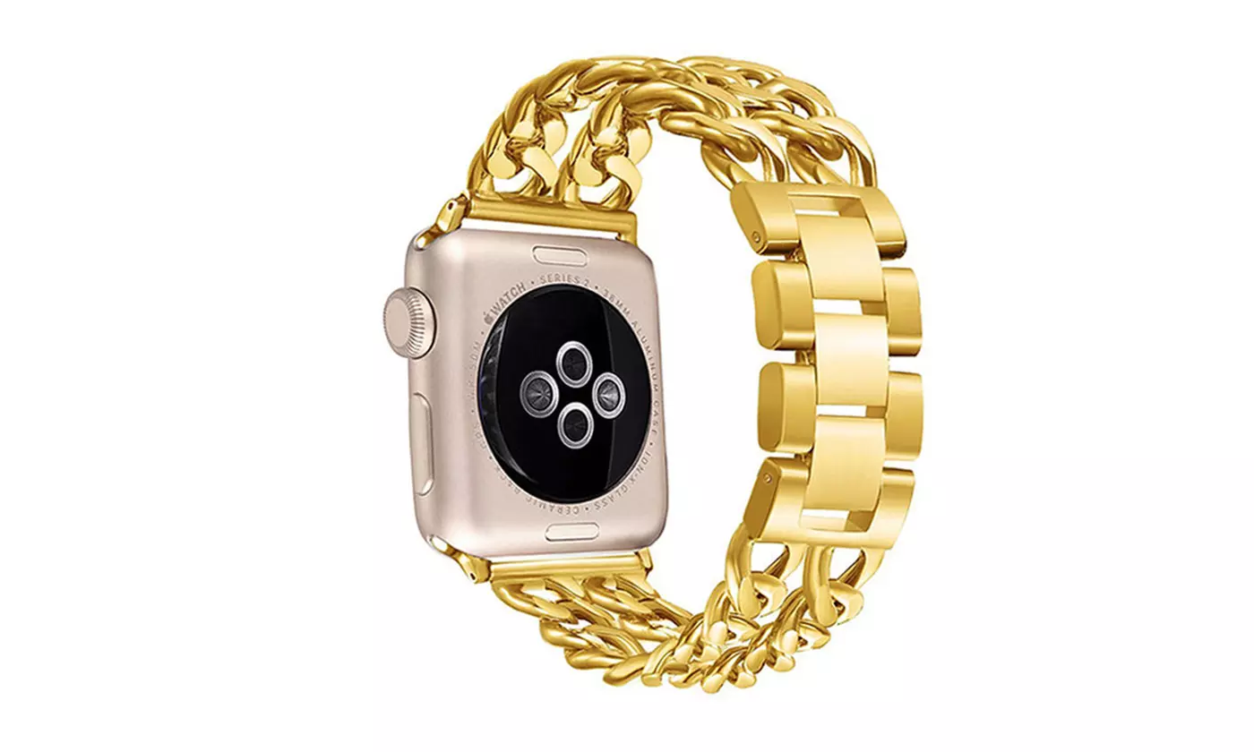 For Apple Watch Series 1-8&SE Stainless Steel Wrist iWatch Band Strap