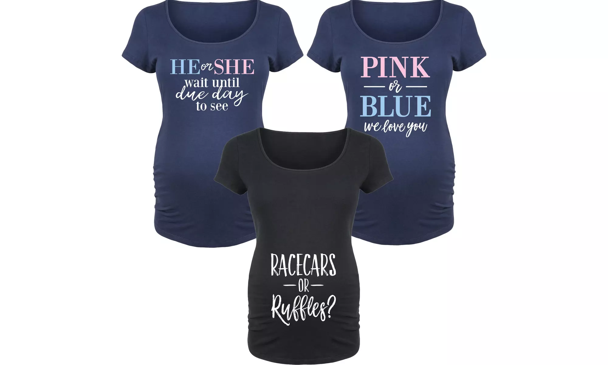 Boy or Girl Maternity Tees - Primary Image