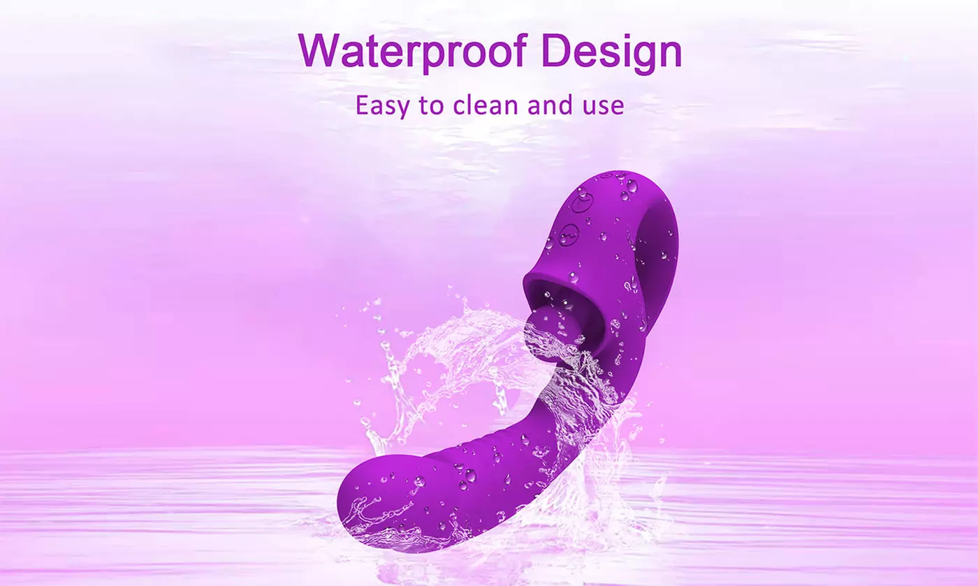 Clitoral Tapping Rabbit Vibrator for Clit G Spot Triple Stimulation