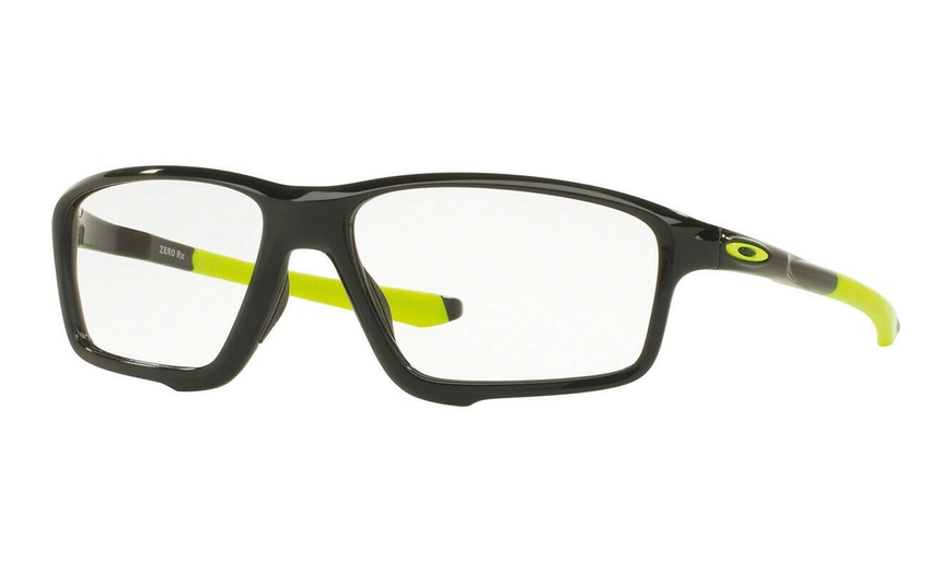 Oakley Crosslink Zero Men Eyeglasses Rectangular OX8076-02 56 Black Ink ...