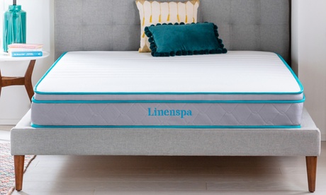 Linenspa Essentials Gel Memory Foam Hybrid Mattresses - Multiple Options King Medium 10in Mattress Only