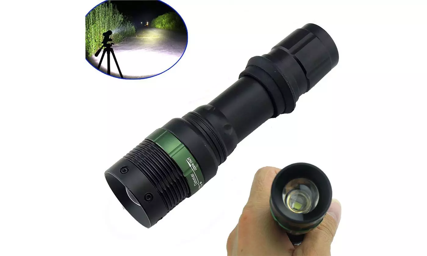 Ultrafire CREE XM-L T6 Zoomable 6000 Lumen Tactical LED Flashlight Torch Lamp - Primary Image