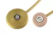 1 Pair Decorative Rope Clips Drapery Tiebacks Curtain Holdbacks Magnetic Buckles - Second Medium