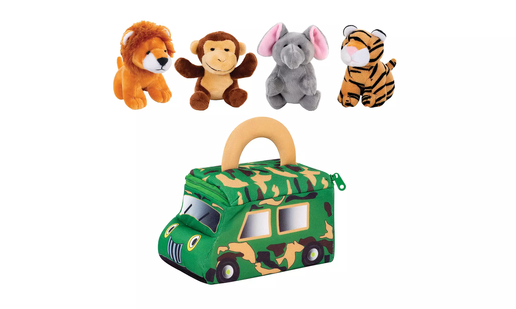 Jungle Jeep Plush Friends - Primary Image