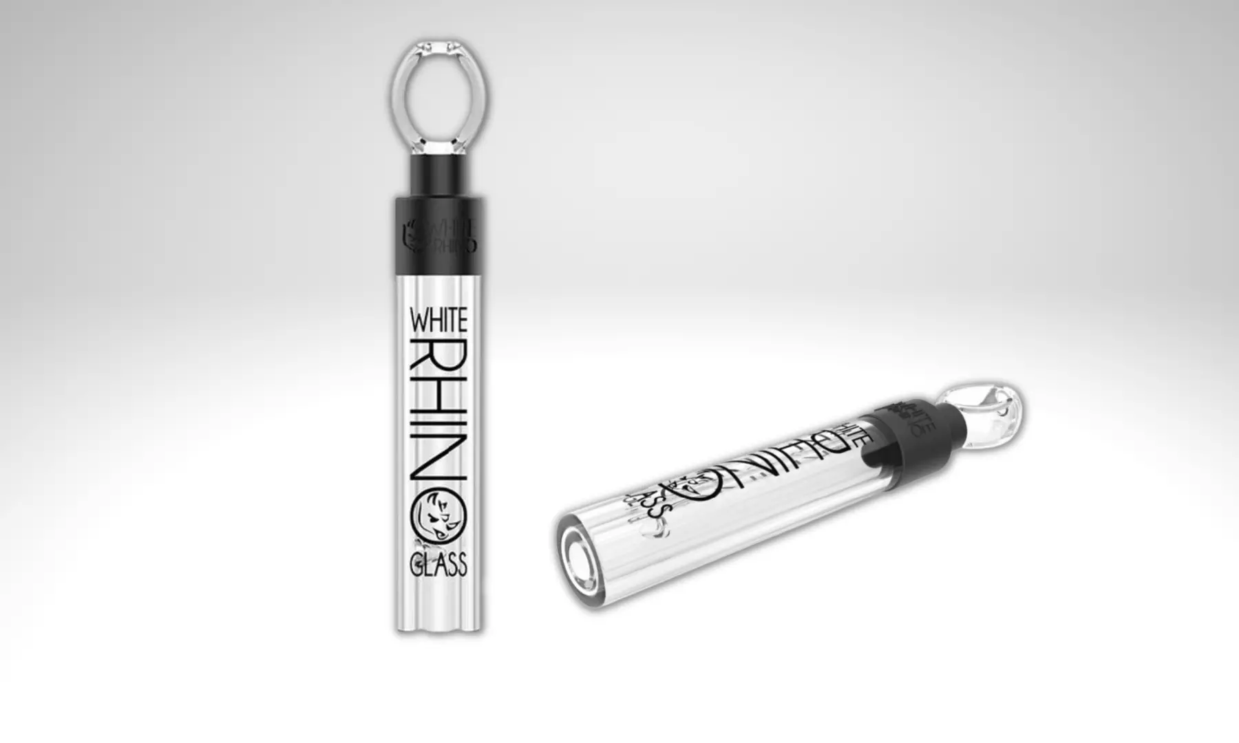White Rhino Glass Slider Blunt - 3 Pack - Second Medium