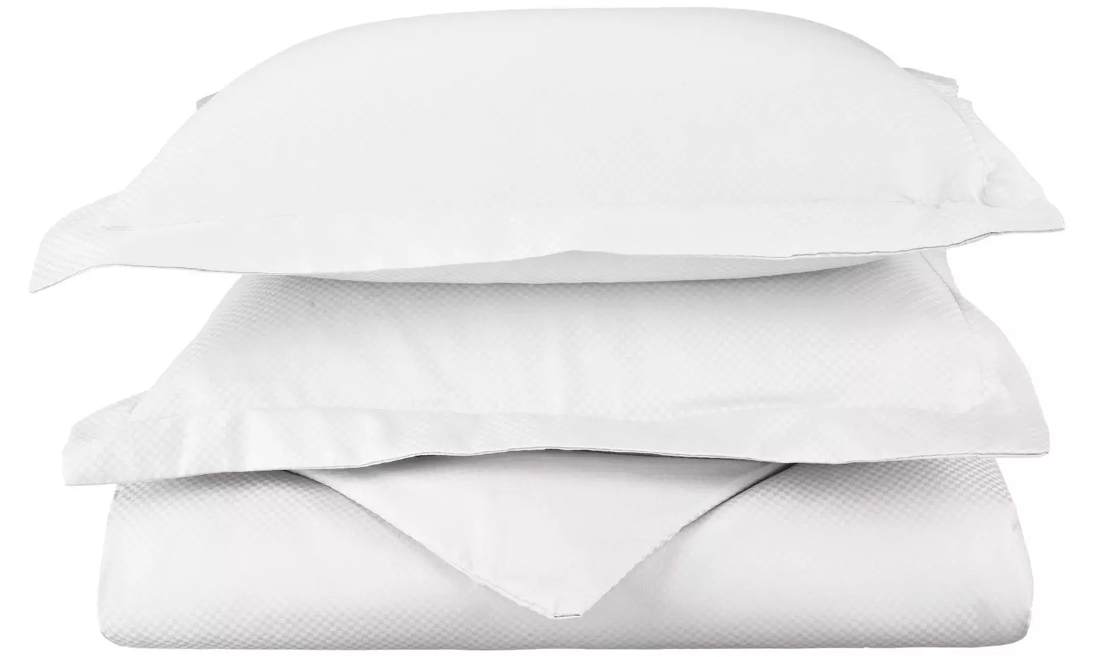 Superior Cotton and Polyester Blend 800-Thread Count Geometric Duvet Cover Set - Primary Image
