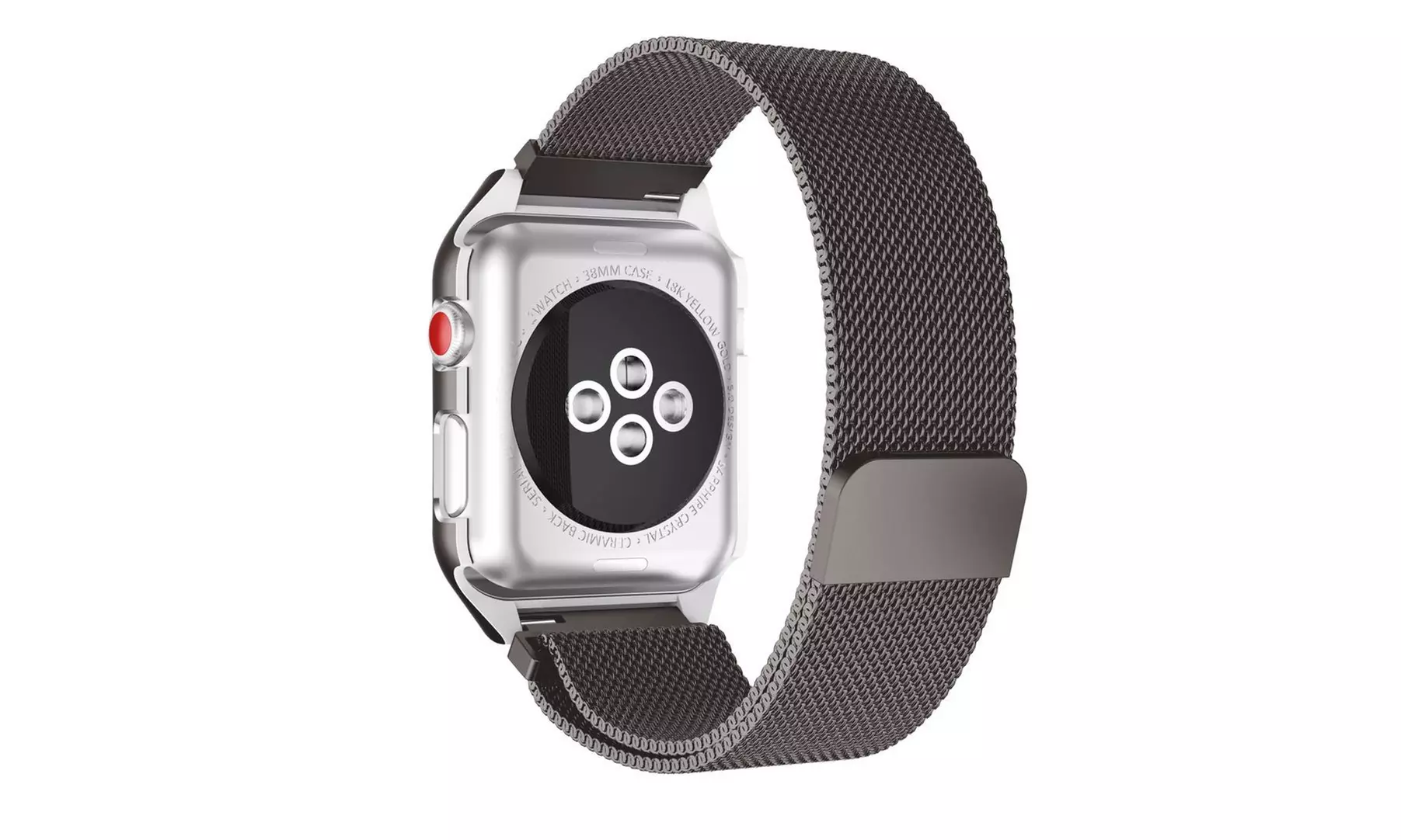 Milanese Loop Mesh Band with Matching Frame for Apple Watch