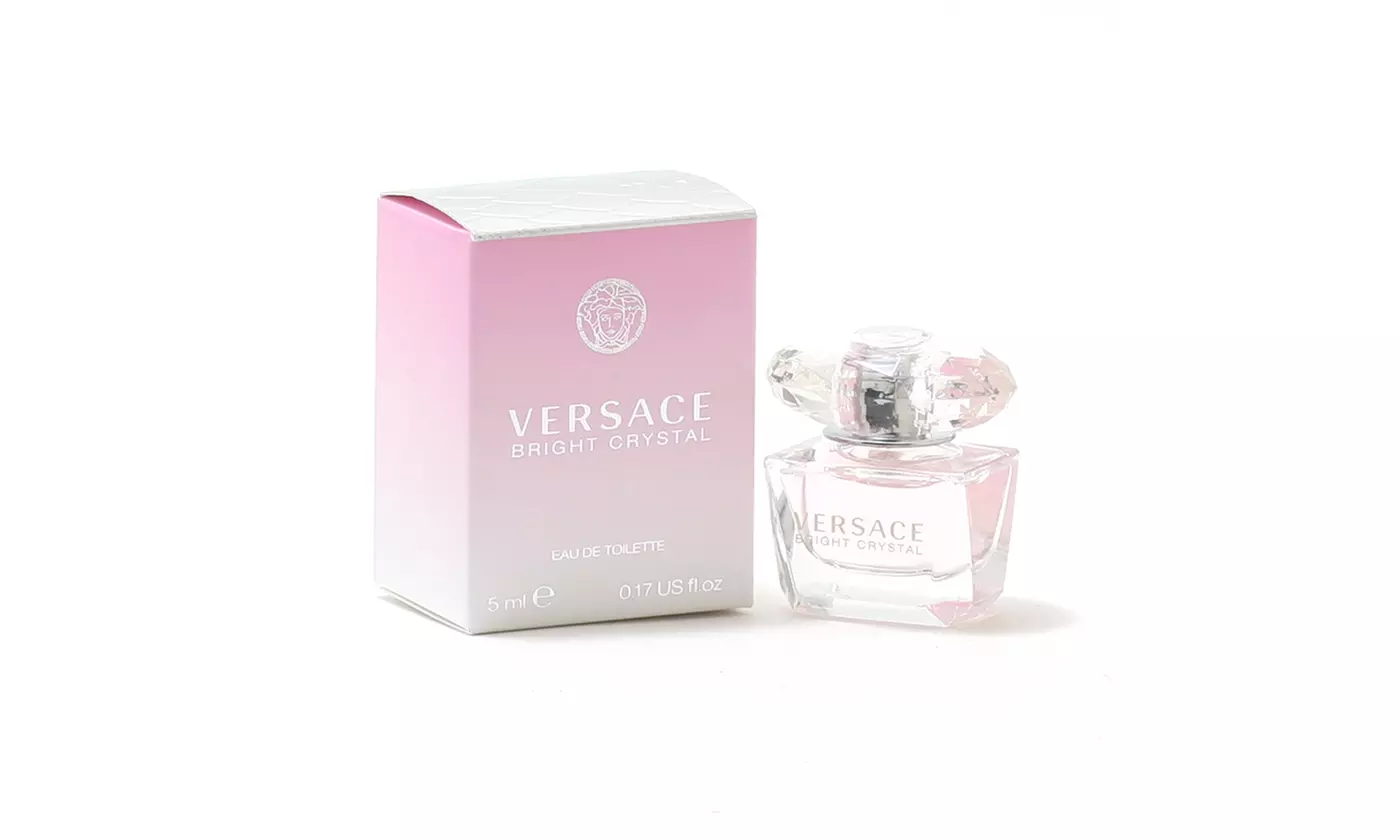 Mini Versace Bright Crystal Ladies - Eau De Toilette .17 Oz