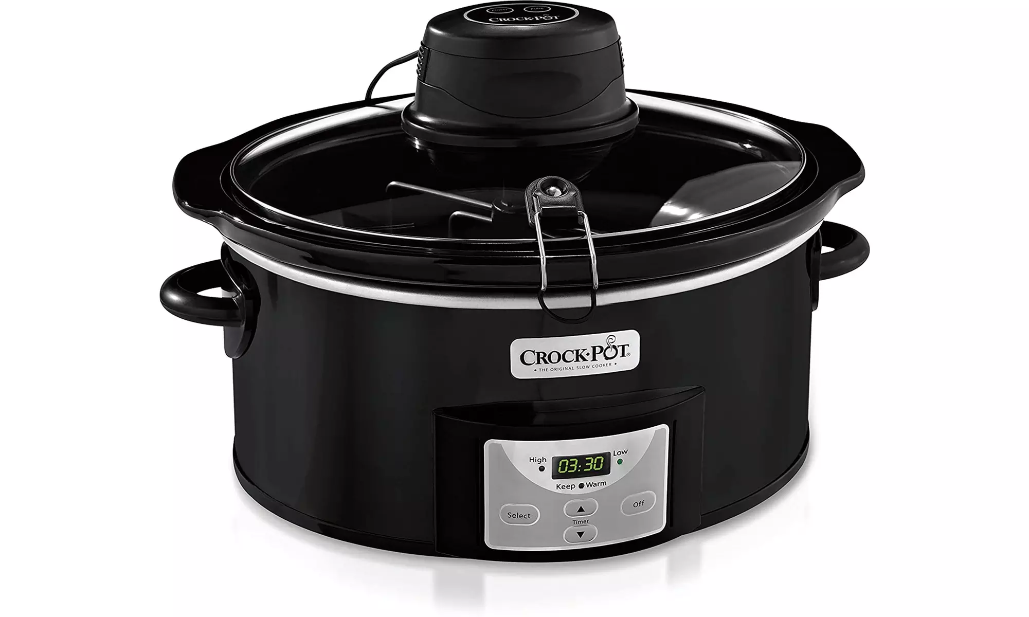 Crock-Pot SCCPVC600AS-B Digital Slow Cooker w/ iStir Stirring System-Refurbished - Primary Image