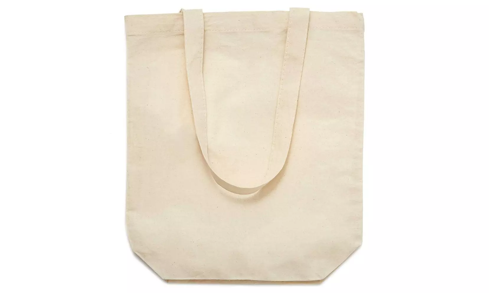 Juvale Set of 24 Bulk Blank Cotton Canvas Tote Bags for DIY Crafts, 13" x 11.5" - Second Medium
