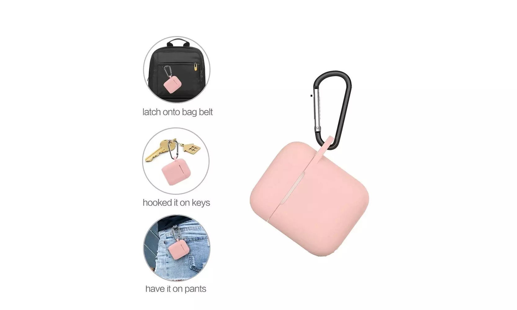 AirPods Silicone Case Cover Protective Skin for Apple Airpod Charging Case