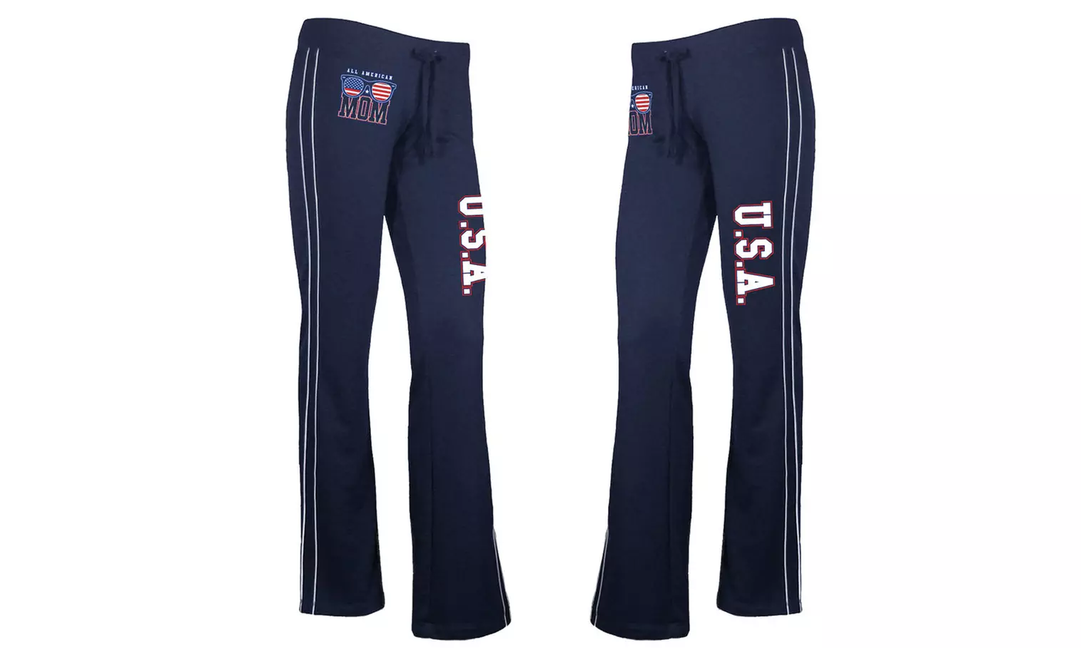 Women's American Flag USA Lounge Pants - Made in USA (S-XL)