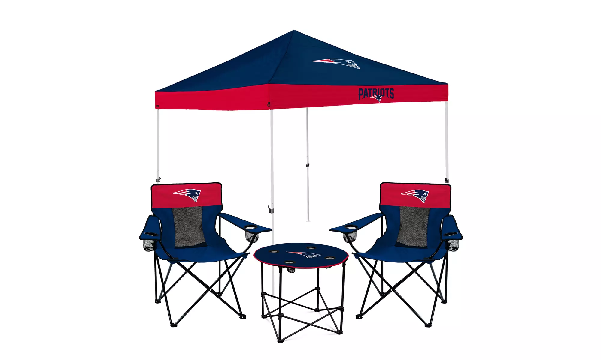 Logo Brands NFL Tailgate Bundle Set (Includes Canopy Tent, Table, & Chairs Set) - Primary Image