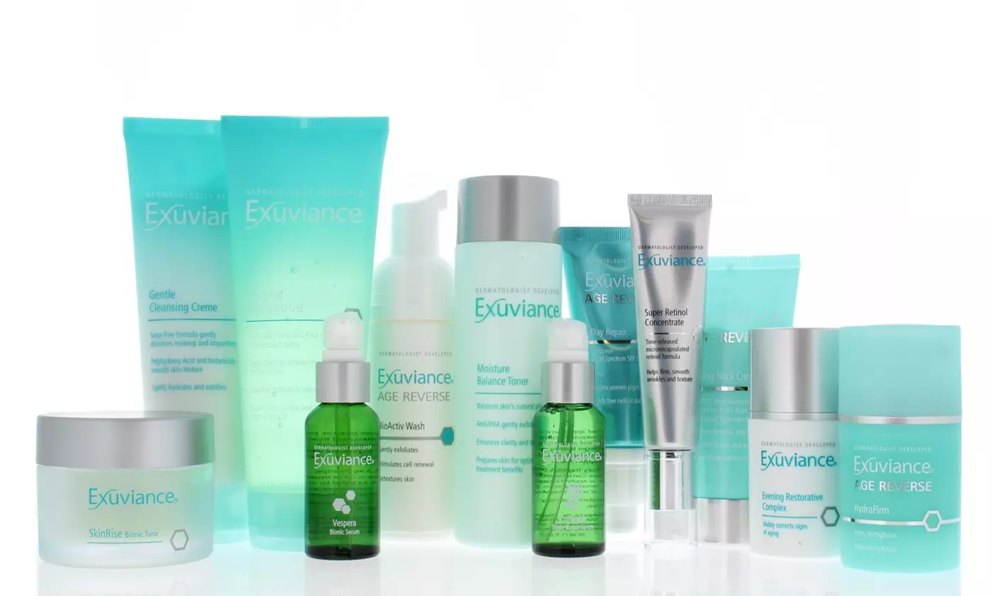 Exuviance Skin Care Choose from- Serum OR Gel OR Cream OR Tonic OR other Options - Primary Image