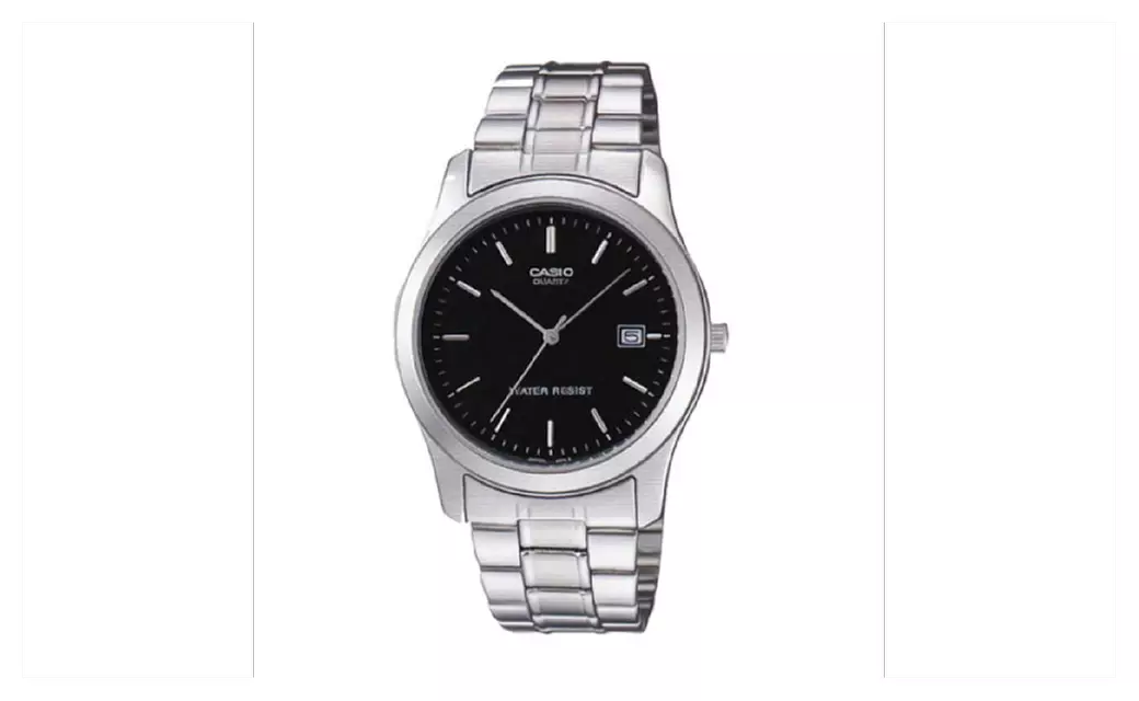 Casio MTP-1141A-1A Men's Classic Silver Bracelet Watch - Primary Image