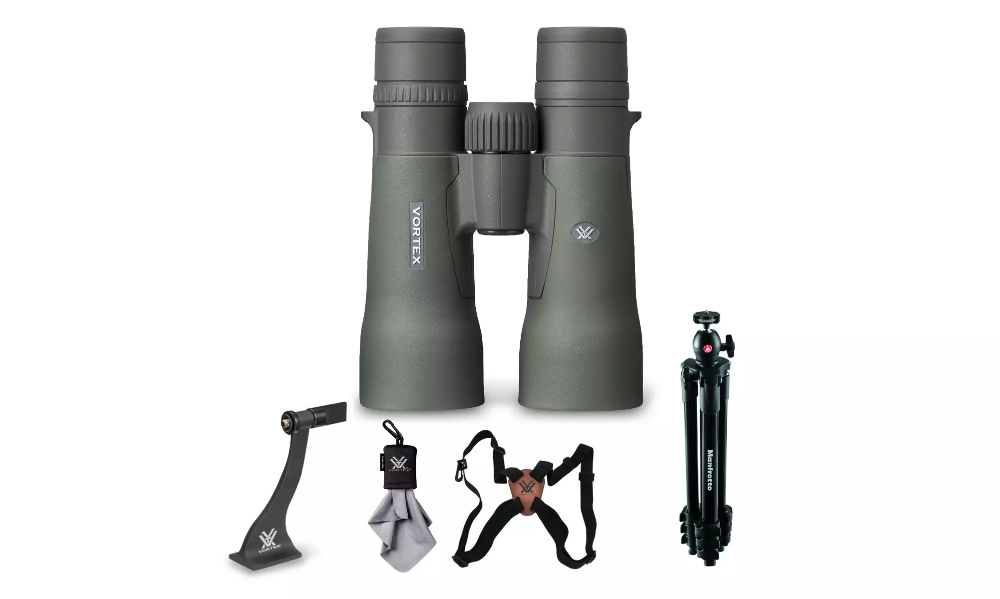 Vortex Razor HD 10x50 Binoculars Complete Hunters Outfit - Primary Image