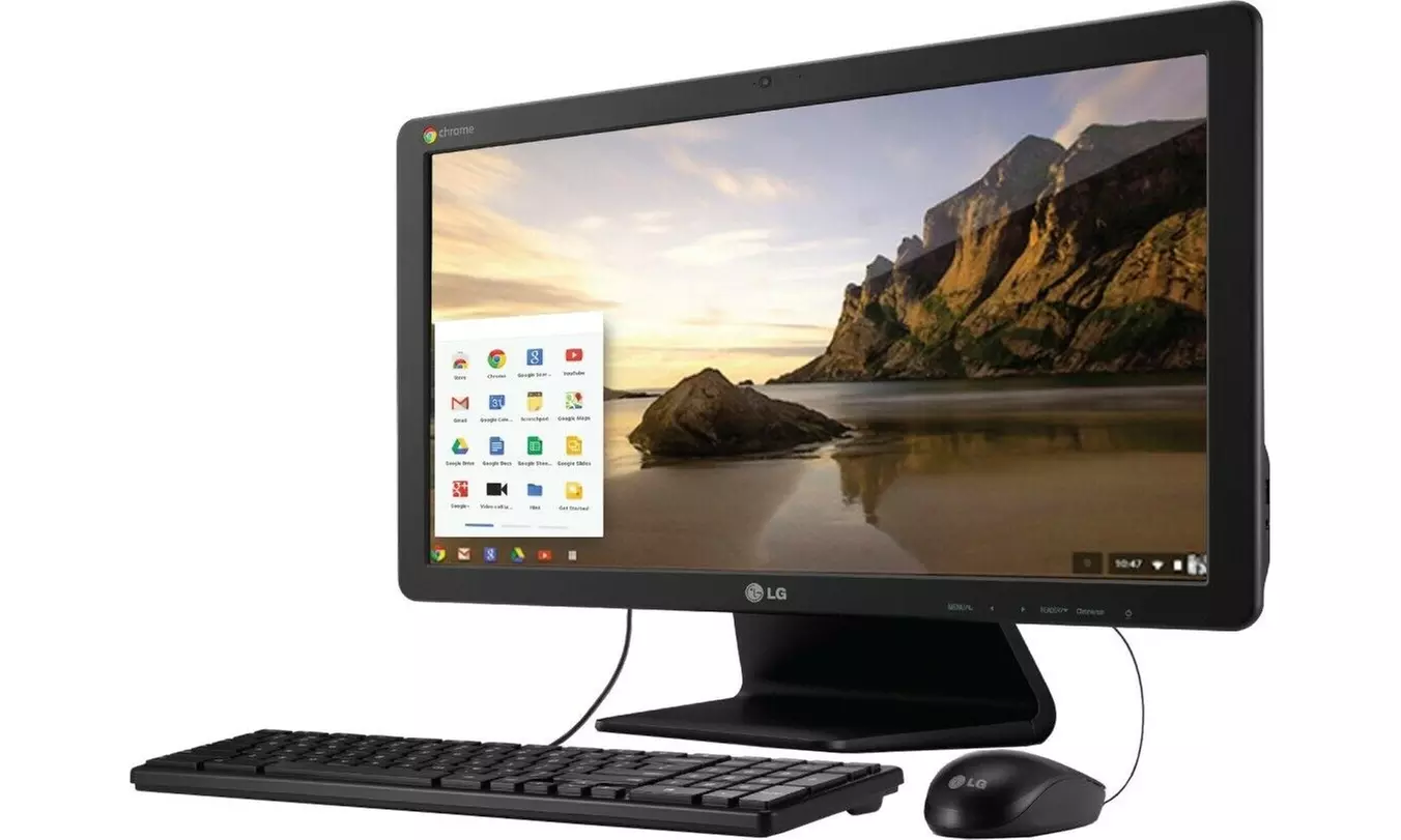 (Refurbished) LG Chromebase 21.5" All In One 22CV241 Celeron 2955U 2GB 16GB - Primary Image