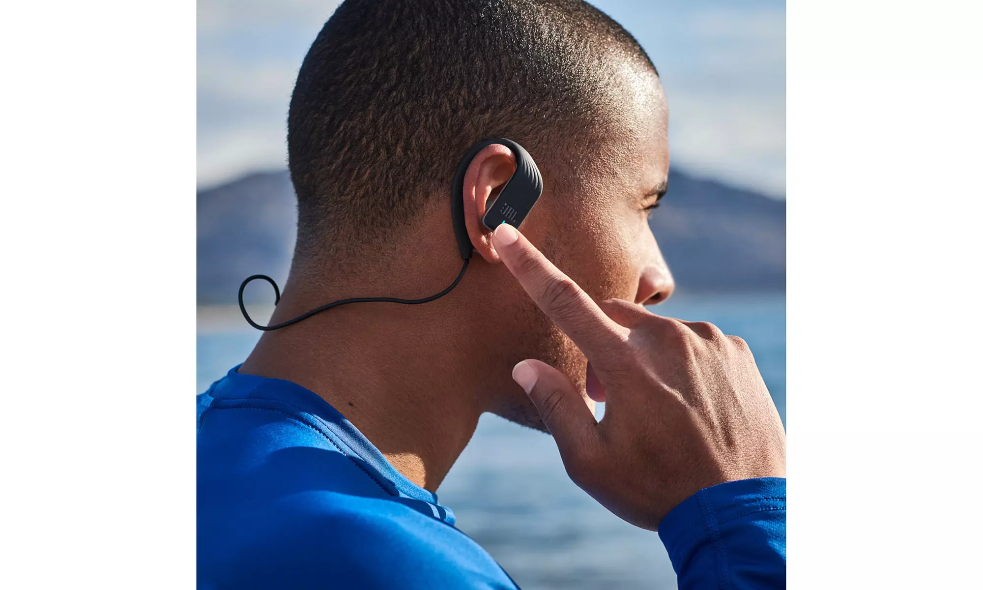 JBL Endurance SPRINT Waterproof Wireless Sport Bluetooth Headphones (Open Box) - Second Medium