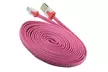 10-Ft. Fast-Charge Micro-USB Shoelace-Design Braided Cable for Smartphones and Tablets - Second Medium