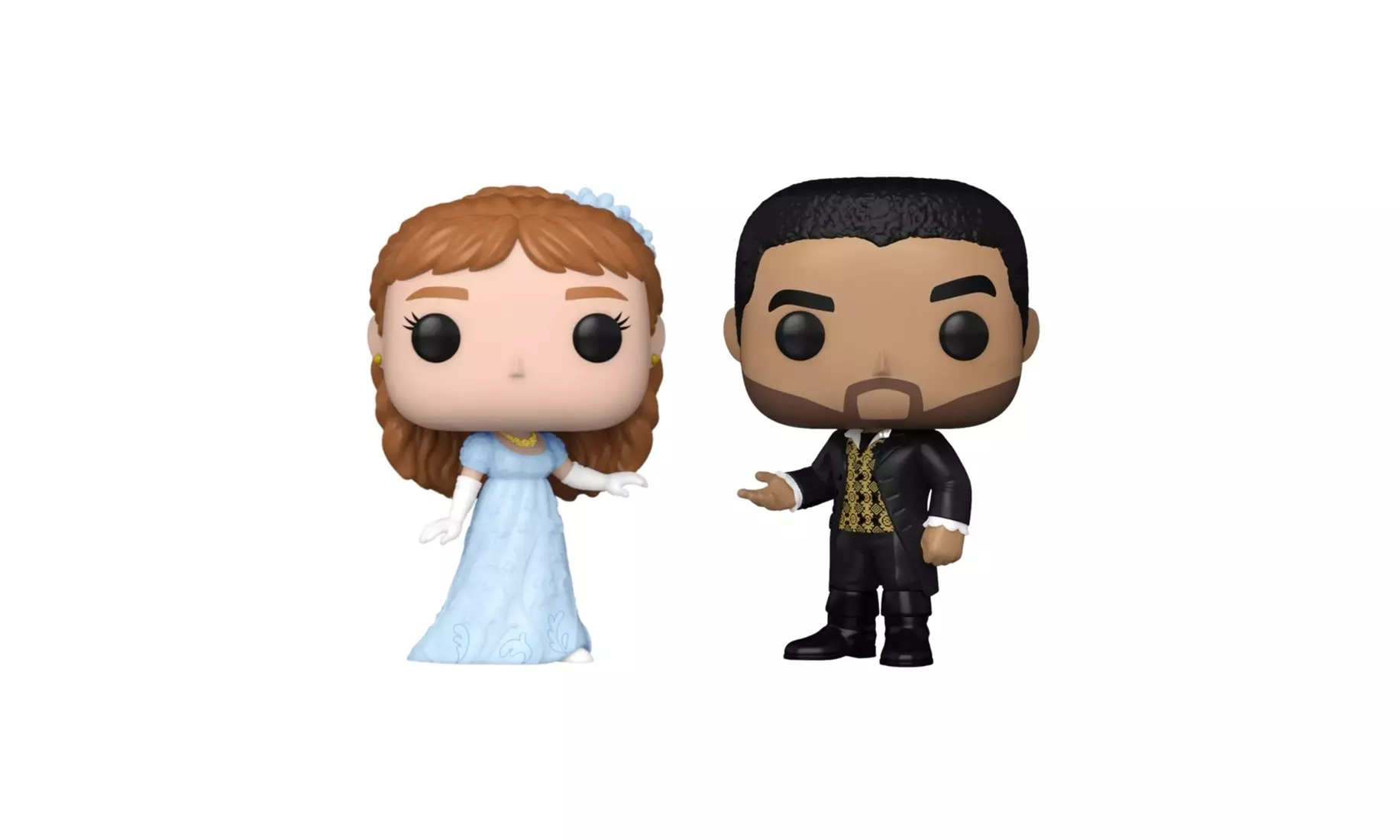 Funko Pop! 2 Pack Bridgerton: Daphne Bridgerton & Duke Simon Basset #1466 #1467 - Primary Image