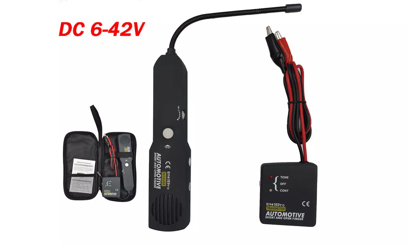 Automotive Electrical Open&Short Finder Circuit Tester Cable Wire Breaker Tracke - Primary Image