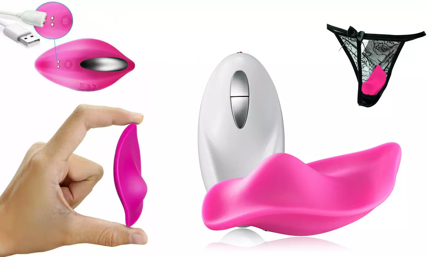 Panty Clit Vibrators 10 Speed Remote Controlled Wireless USB Rechargeable B2-5 - Primary Image
