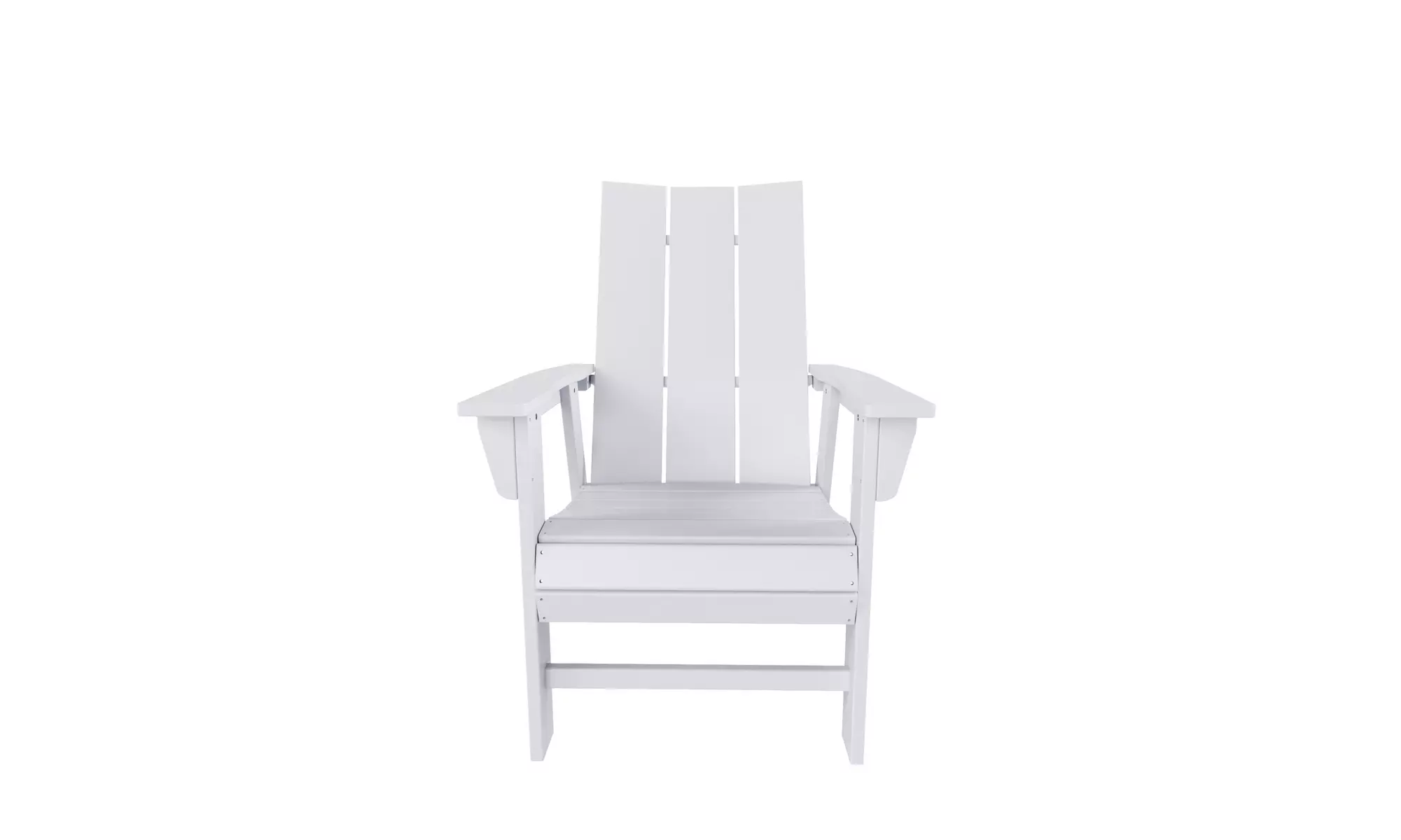 WestinTrends Ashore Outdoor Patio HDPE Modern Adirondack Dining Chair