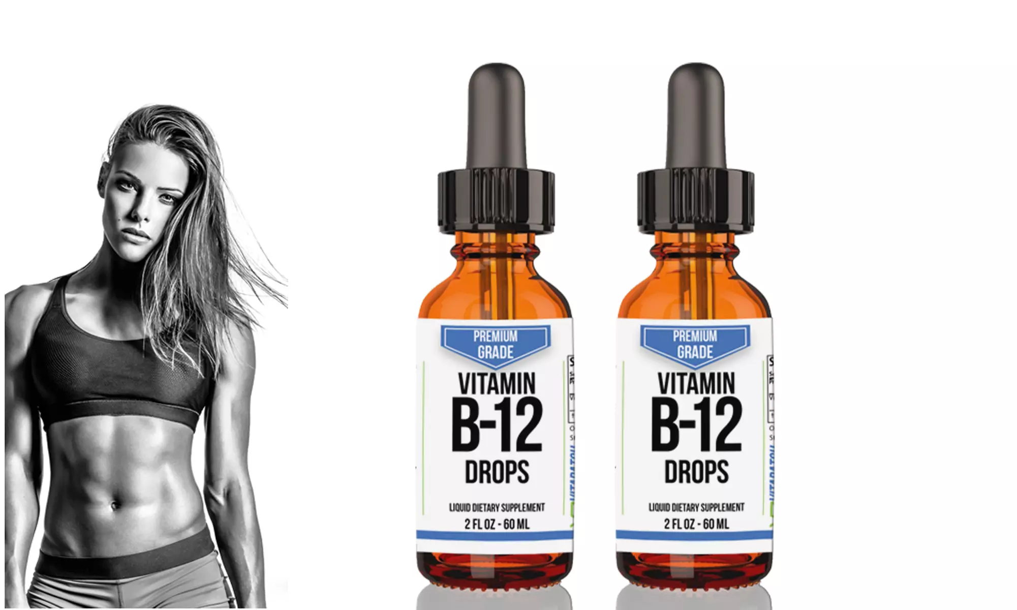 Keto Diet Vitamin B12 Drops (2-Pack) - Second Medium
