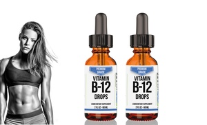 Keto Diet Vitamin B12 Drops (2-Pack)