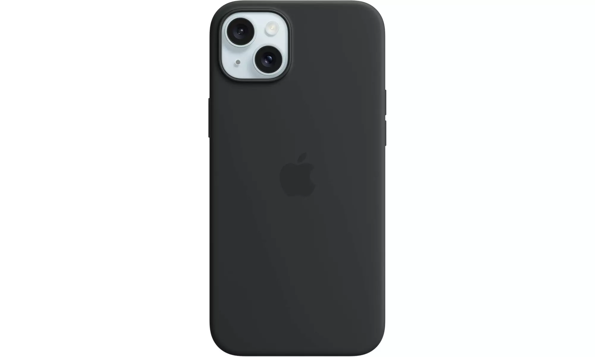 Apple iPhone 15 Plus Silicone Case with MagSafe - Black - Primary Image