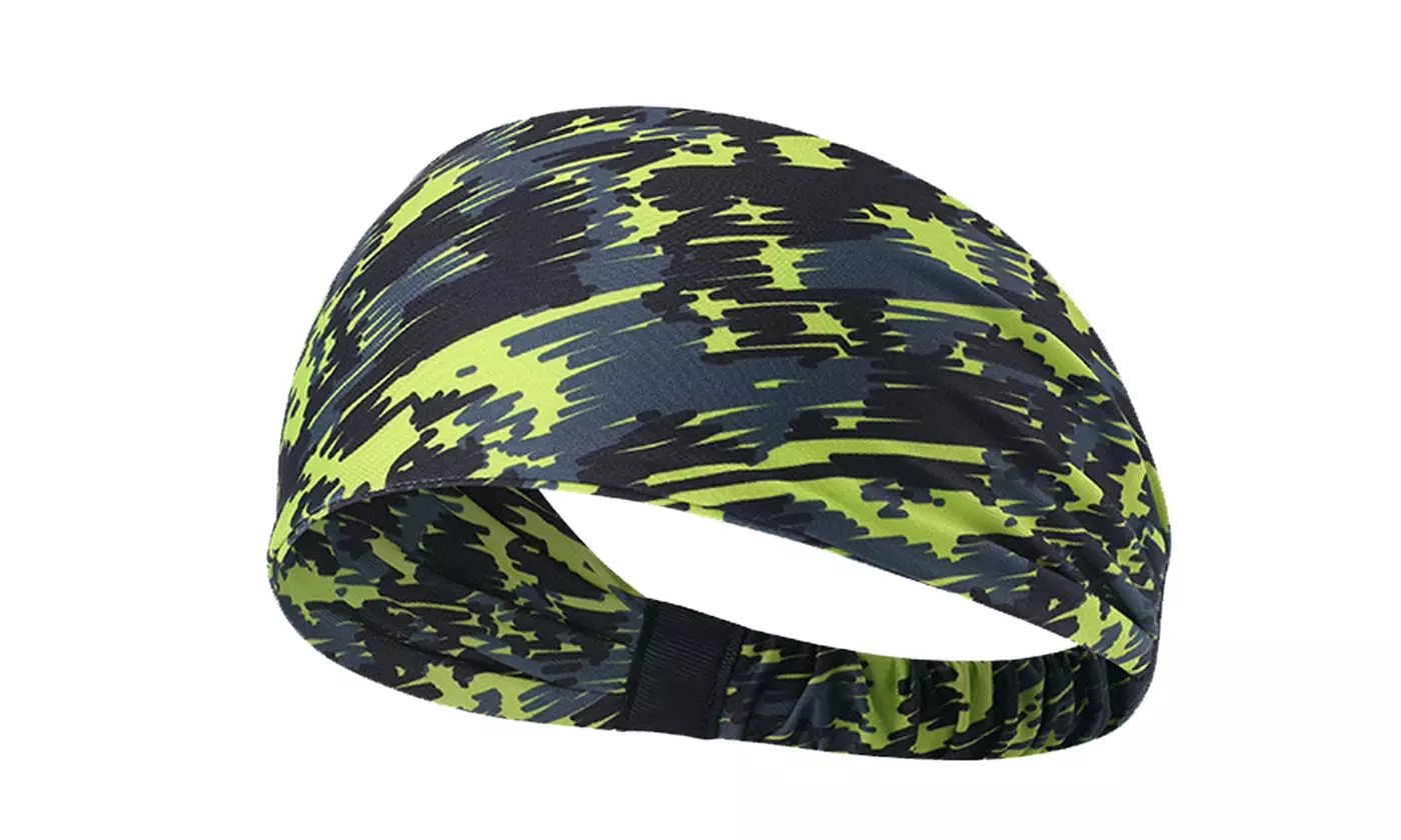 Moisture Wicking Headband For Women Men Sweatband Sports Fitness Yoga Running